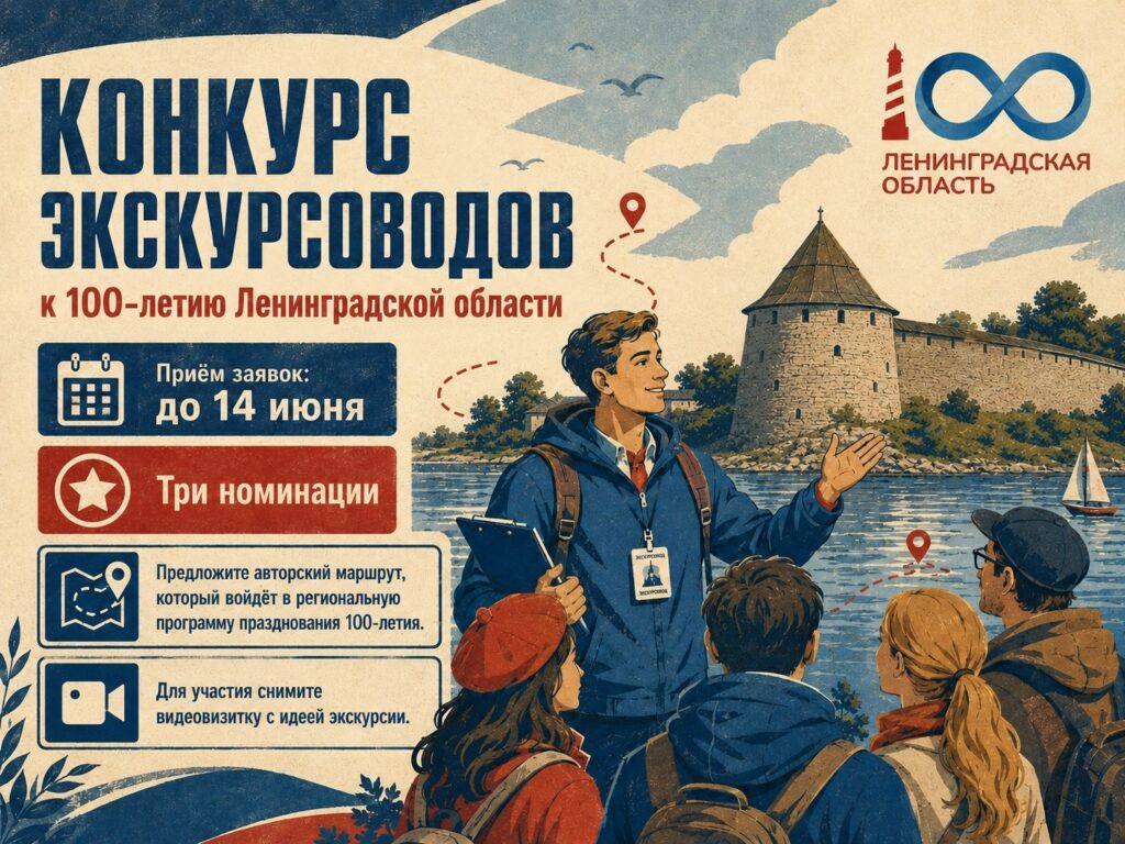 Конкурс экскурсоводов к 100-летию Ленинградской области